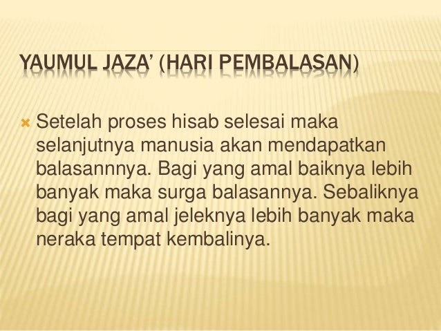 Hari Penimbangan Amal Manusia Disebut - Seputar Dunia Pendidikan