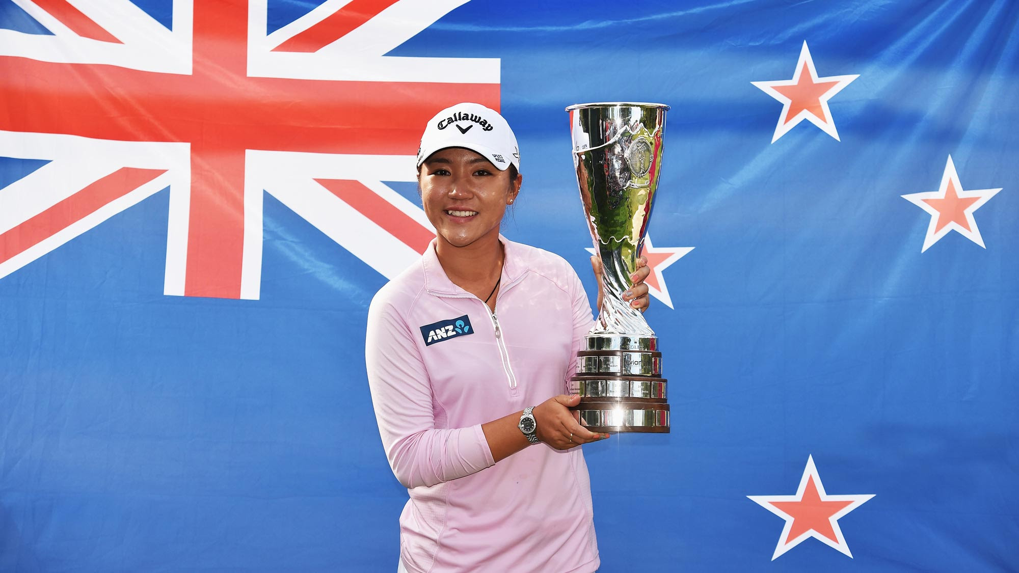 Lydia Ko with first major trophy