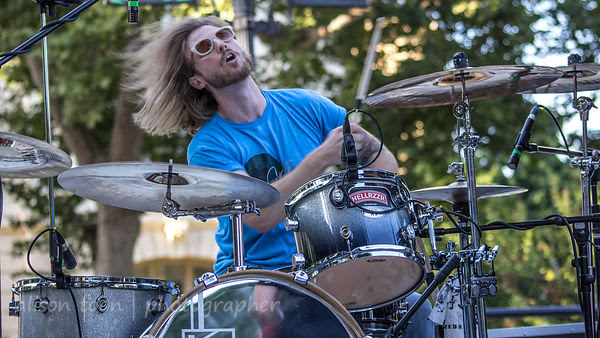 Jesse Sherwood, drums, Humble Wolf