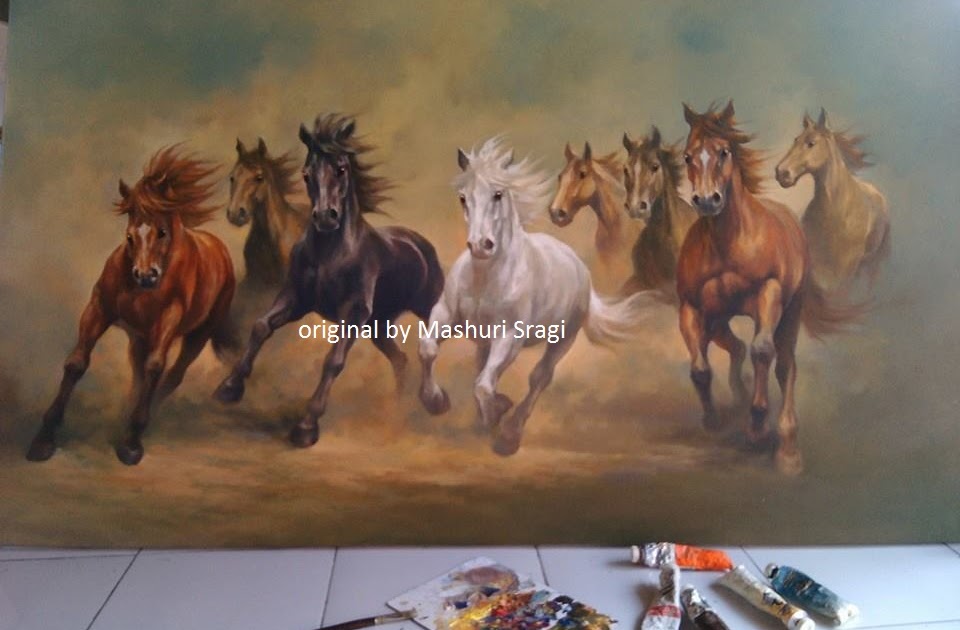 74++ Sketsa Lukisan Kuda Terbaru