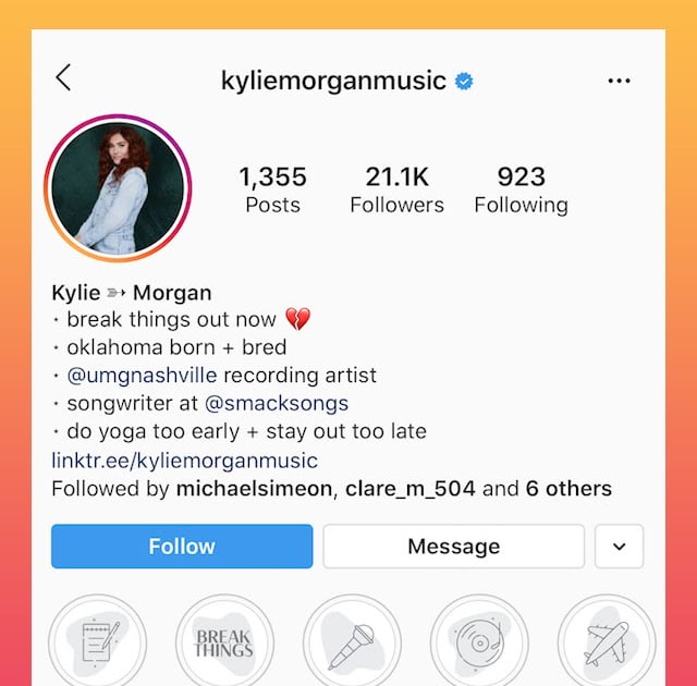 Colección Attractive Creative Art Bio For Instagram Gratis