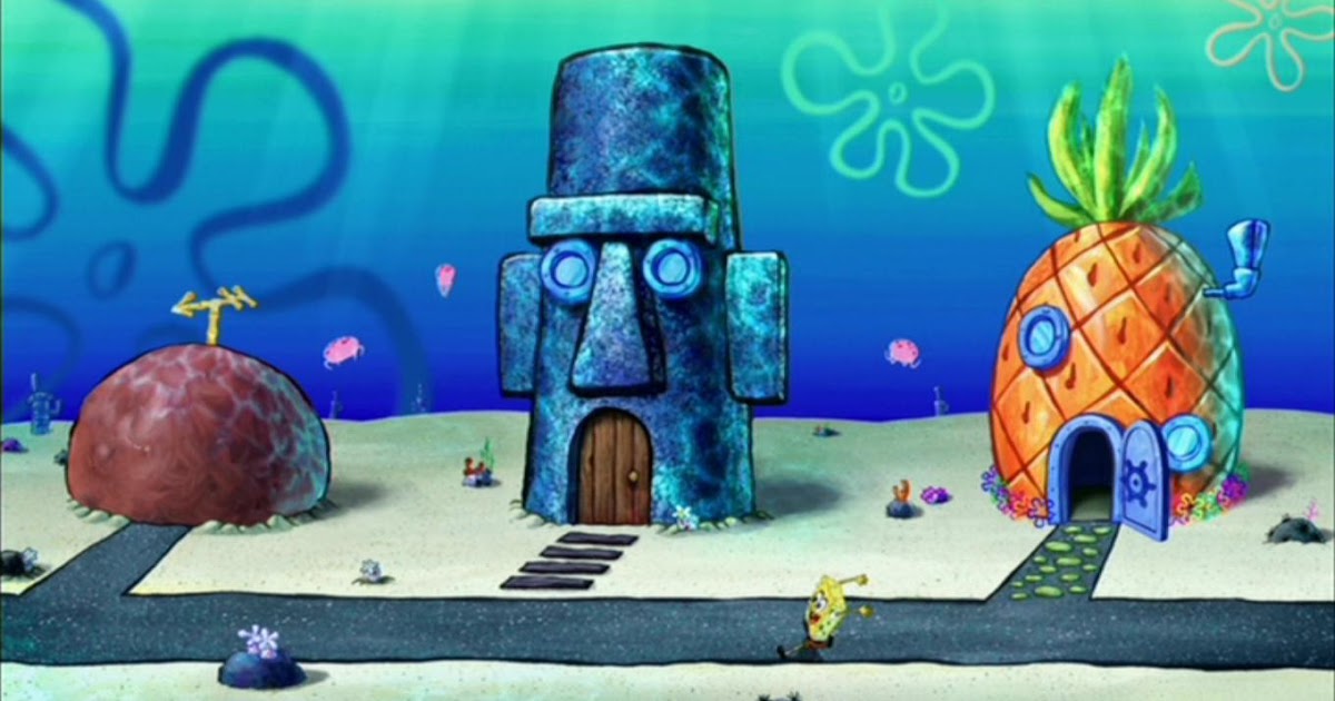  Gambar Rumah Spongebob Desen Omah