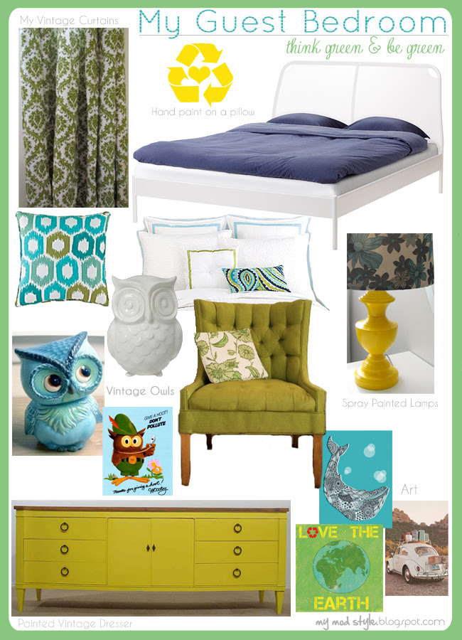 Design Board My Guest Bedroom
