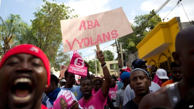 La segunda vuelta electoral para elegir al sucesor del presidente Michel Martelly se ha postergado dos veces en Haití.