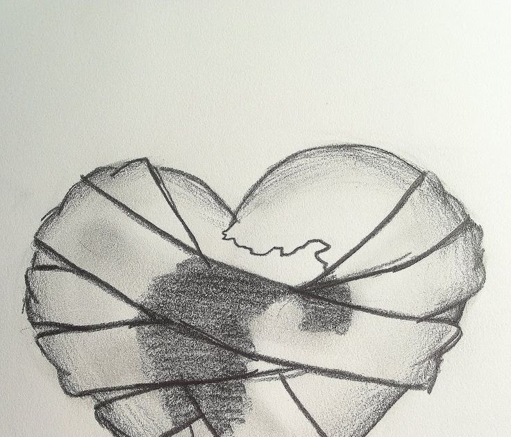 Cool Broken Drawing Ideas Hearts | Barnes Family