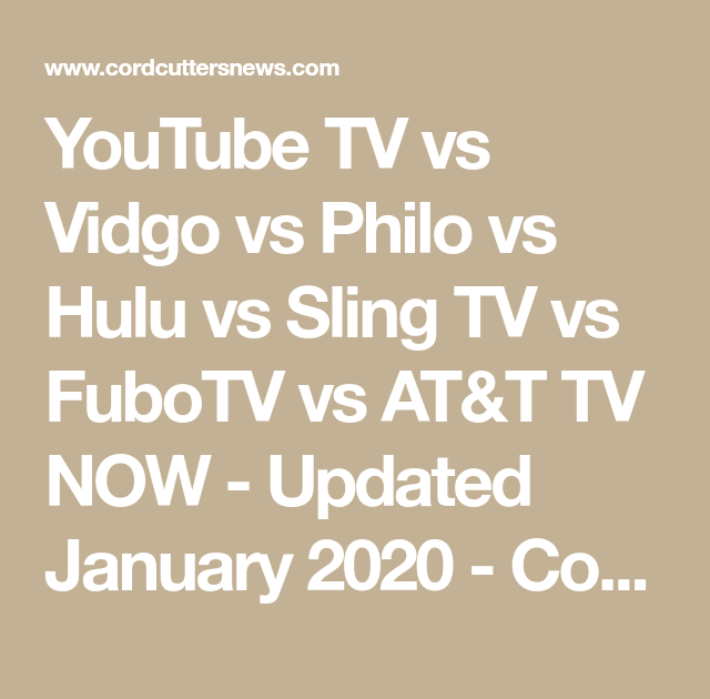 whats better youtube tv or hulu live tv