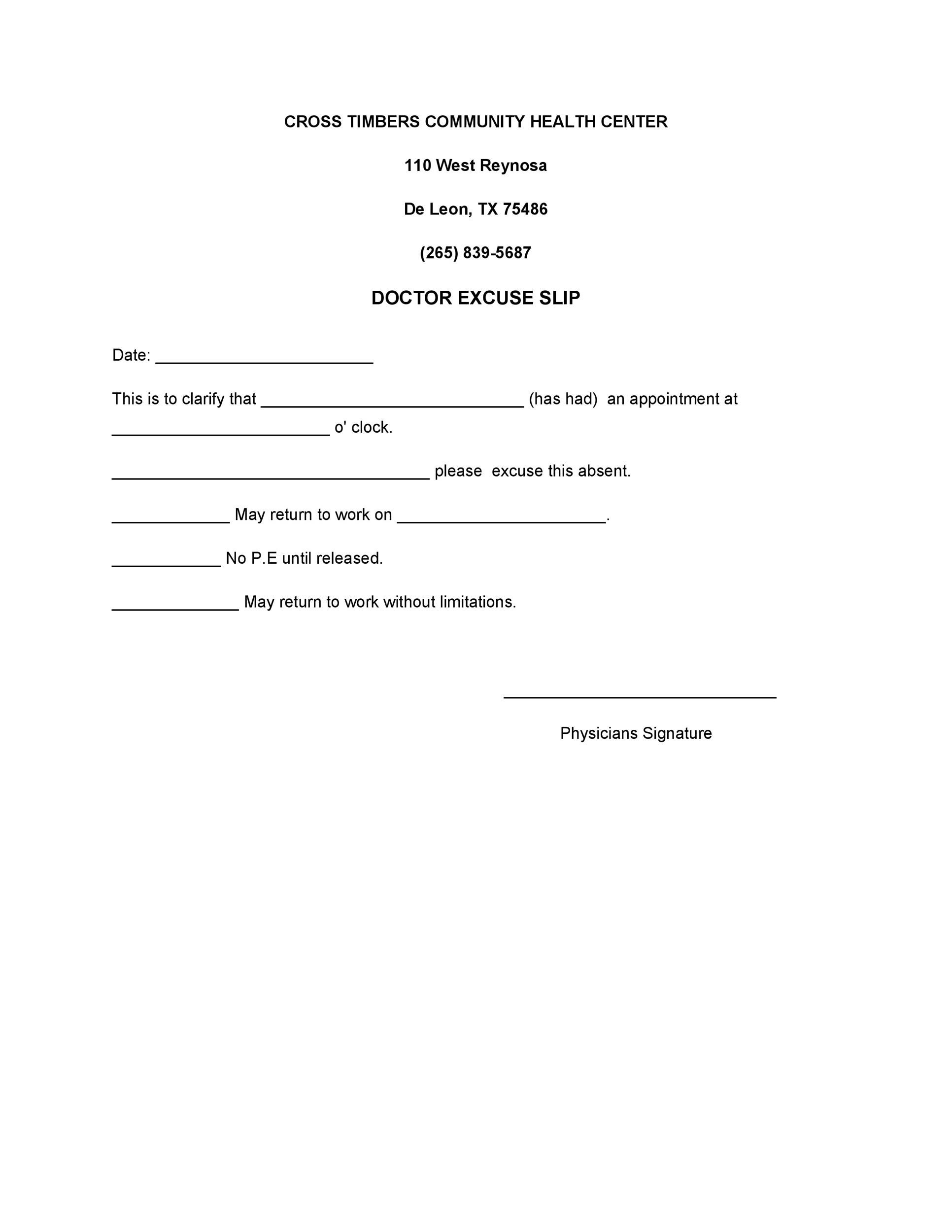 How To Write A Doctors Note For School Regarding Blank Doctors Note Template