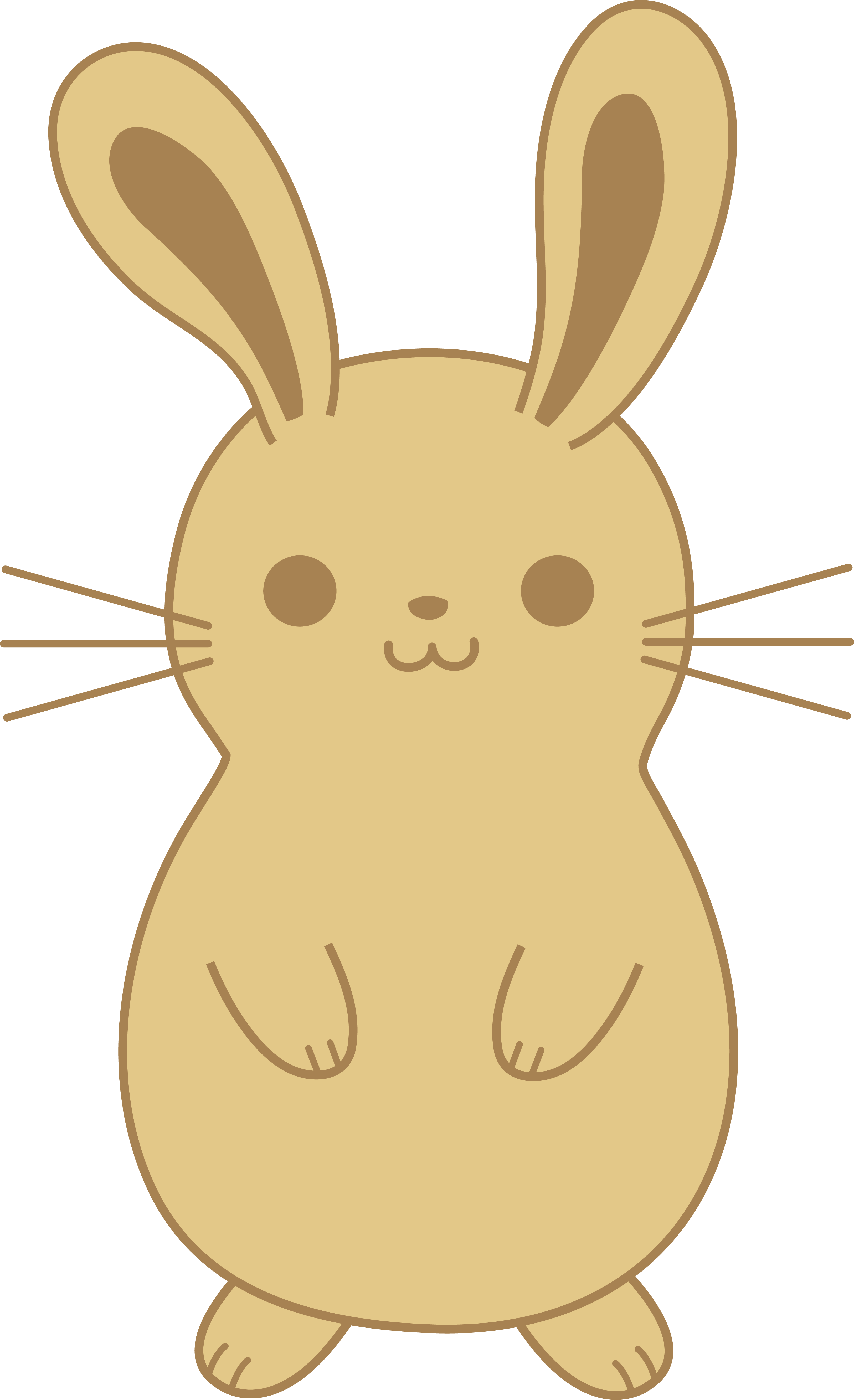 Cute Animated Bunny Pictures - Cute Little Illustration Bunny Vector ...