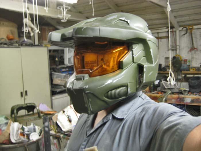 Partial Helmet Paintjob