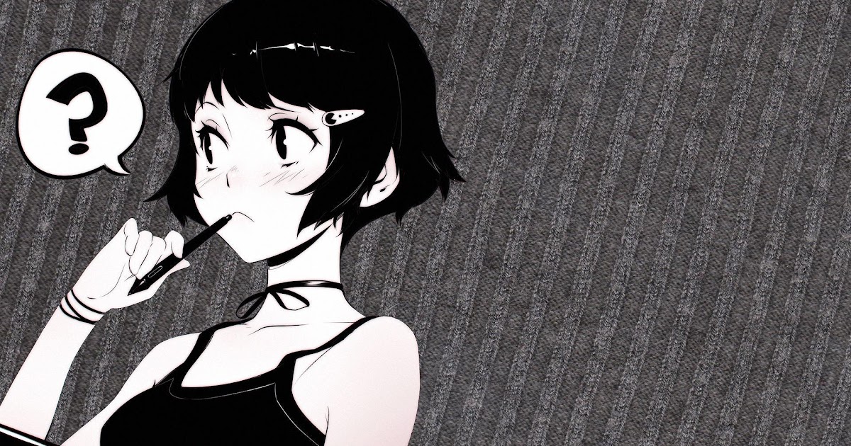 Dark Aesthetic Anime Girl Wallpaper - Images | Slike