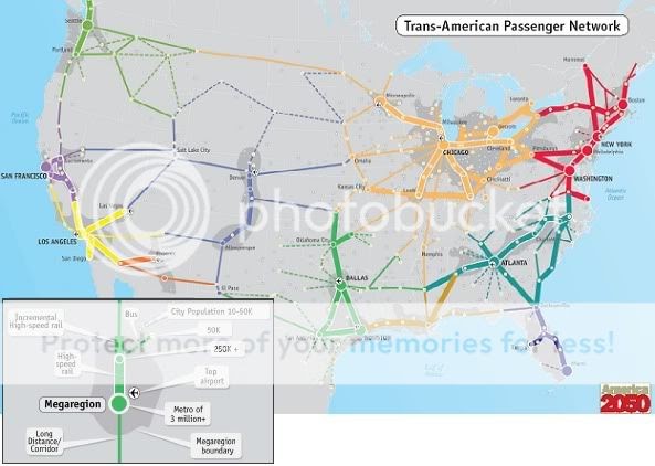 The Map Scroll: America 2050's Rail Plans