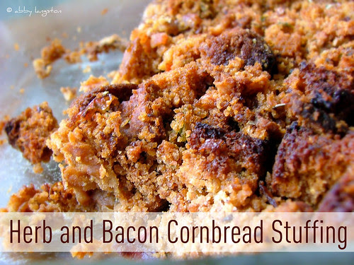 Herb and Bacon Cornbread Stuffing