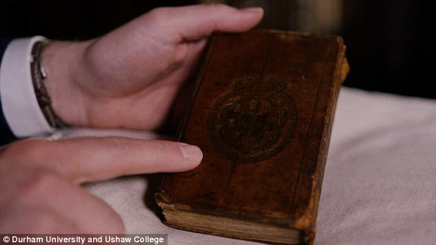 An old prayer book, one of the original documents used by Dr James Kelly in his project which looked at records of English and Welsh Benedictine monks exiled in Europe, and uncovered some of their remarkable histories
