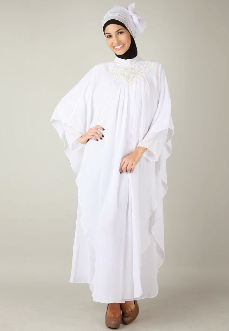 Tampil Cantik Dengan Baju Muslim Warna Putih Fika Shop Tampil Cantik Dengan Baju Muslim Warna Putih Fika Shop