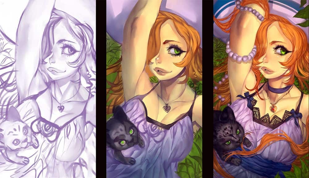 Hand Reaching Out Drawing Anime Side View - Schneider Wallpaper