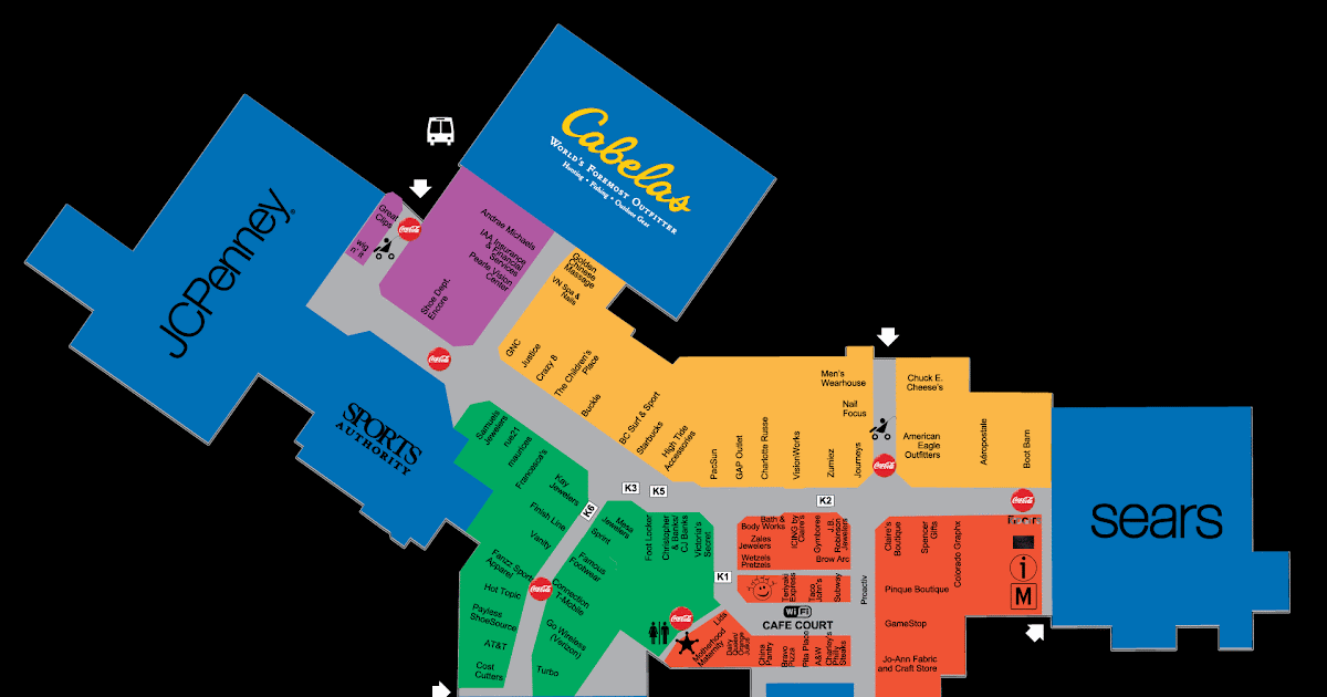 30 Cherry Creek Mall Map - Maps Database Source