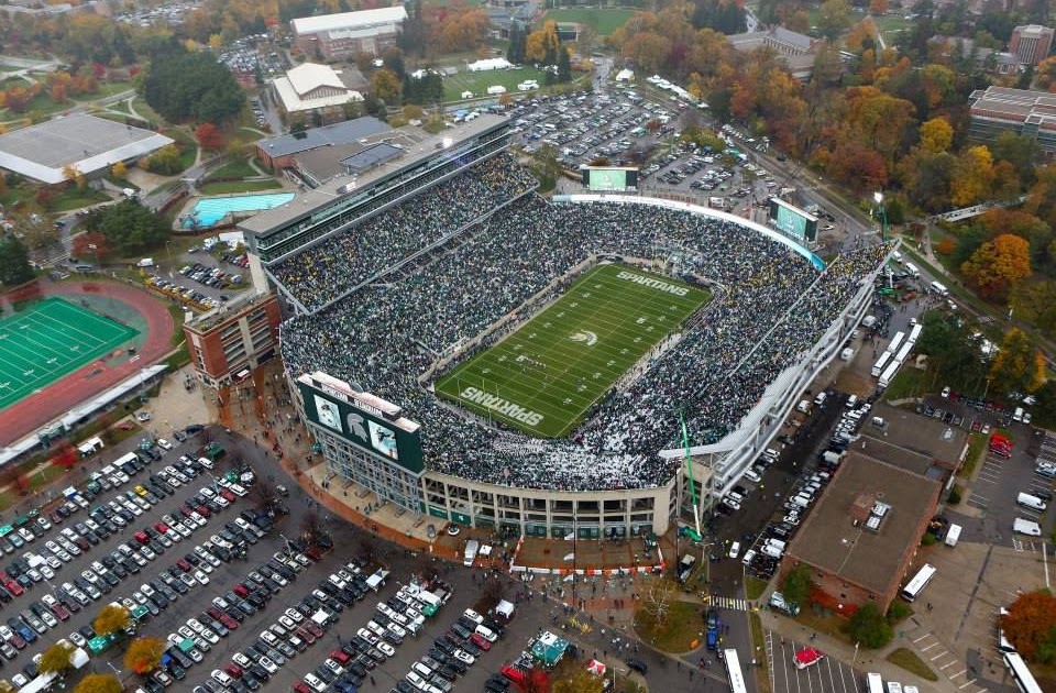 Michigan State Football Parking