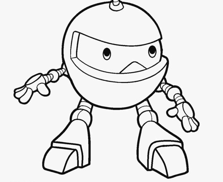21+ Robot Colouring Pages For Kids transparant - Drawer