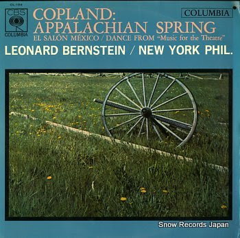 BERNSTEIN, LEONARD copland: appalachian spring