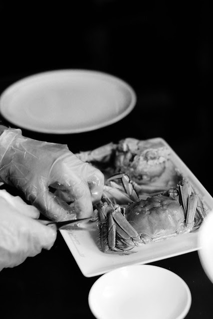 Man Wah Mandarin Oriental Hong Kong Shanghai Hairy Crab Dinner