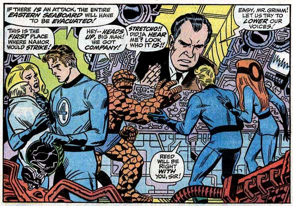 Whoa, personal space, Reed! Personal space! (FF #103)