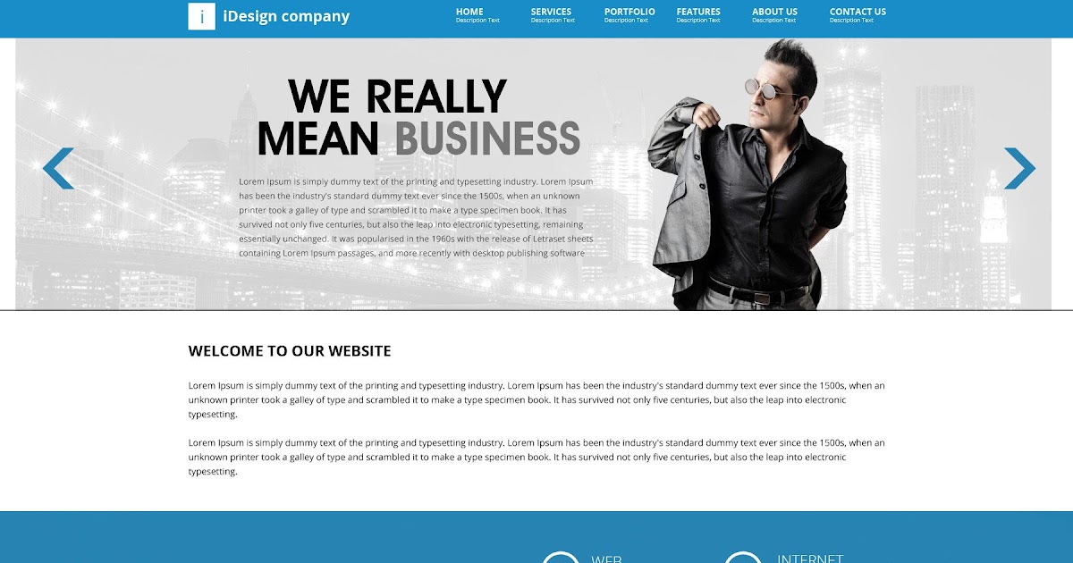 Company Profile Website Templates Free Download Armando Friend s Template