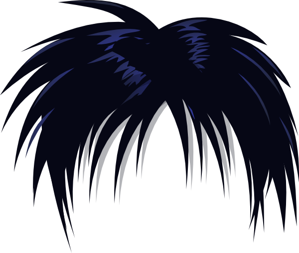 Anime Hair Clip Art at Clker com vector clip art online Anime Hair Clip Art at Clker com vector clip art online