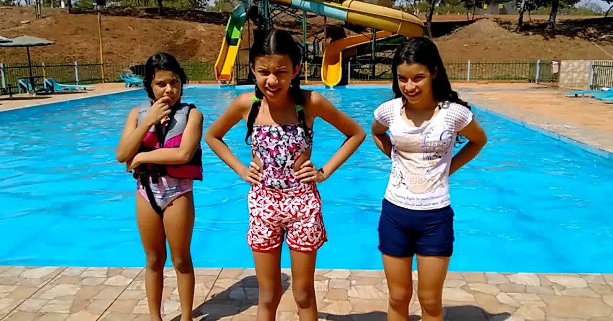 Desafio Da Piscina Pool Best Friend Challenge