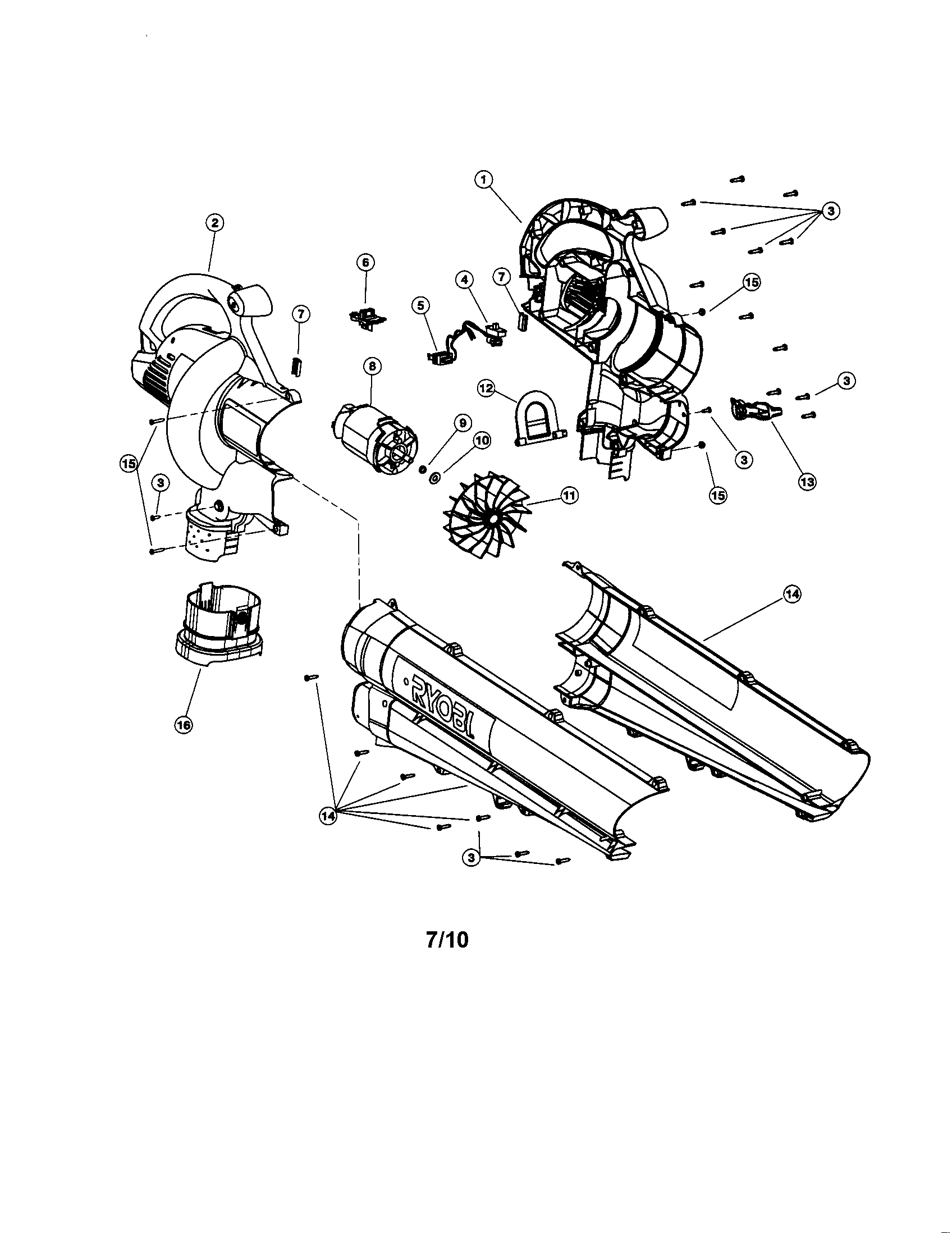 28 Ryobi Leaf Blower Parts Diagram - Wiring Diagram List