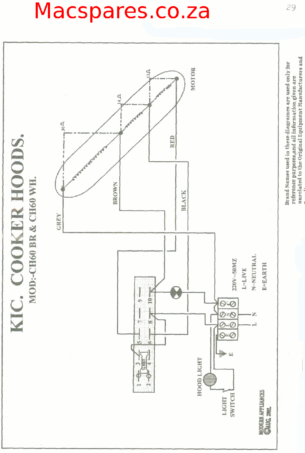 Wiring Electric Cooker Diagram - Wiring Diagram Schemas