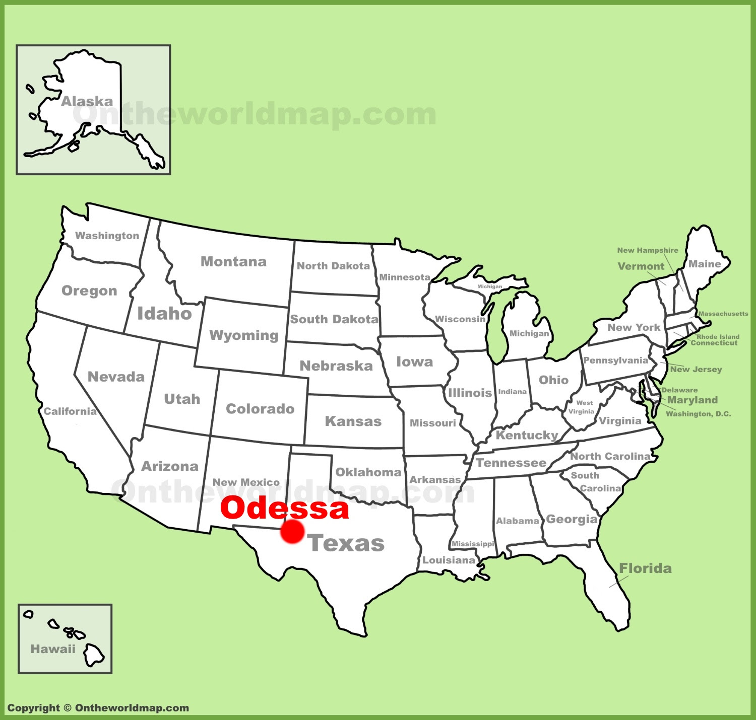 Odessa Florida Map