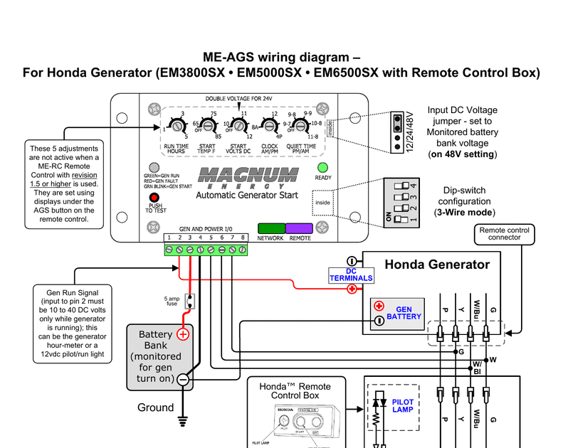 Wiring Diagram For Em5000s Generator
