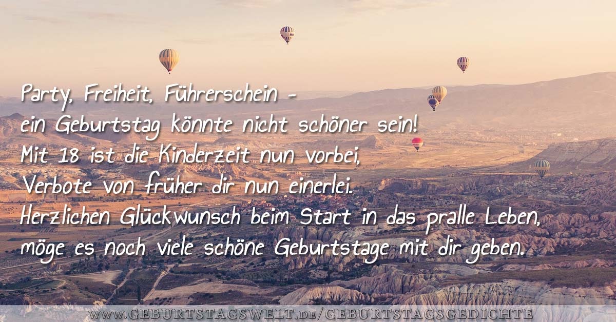 40++ Spruch 18 geburtstag nichte information