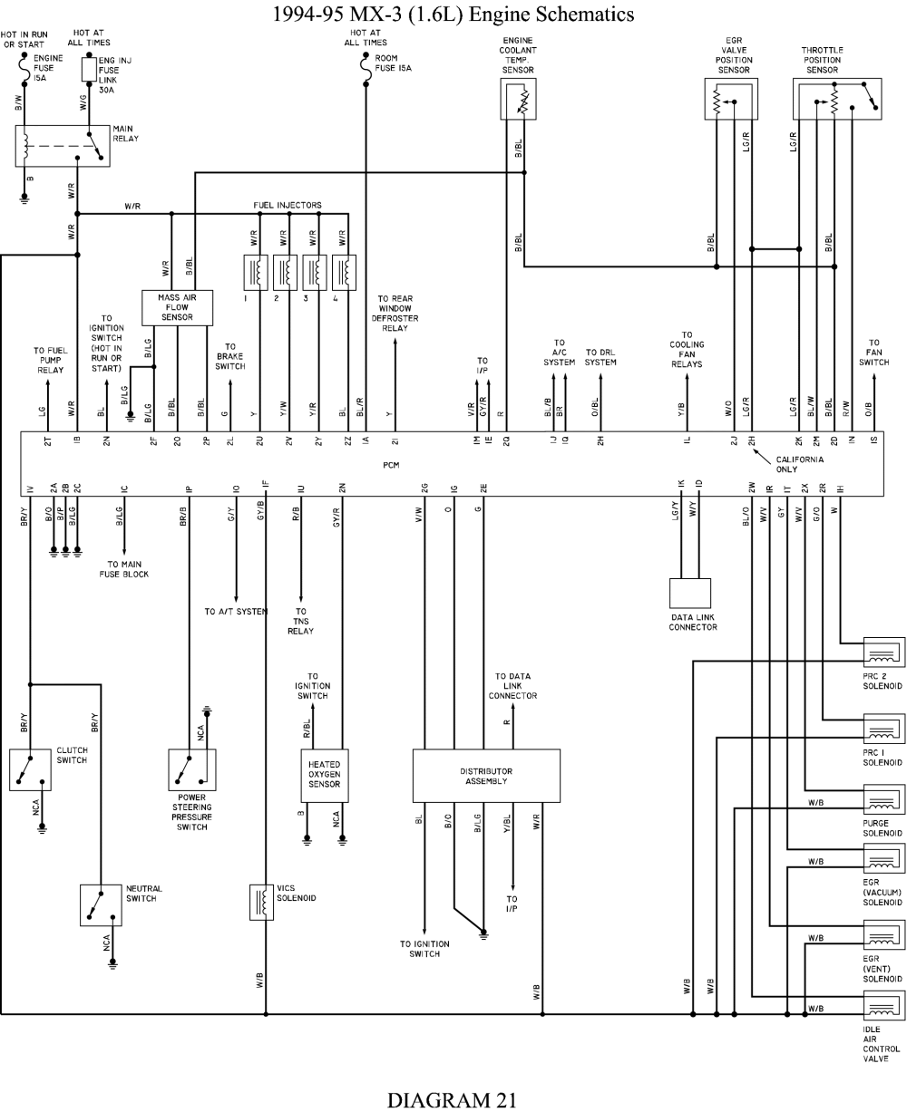 94 Mazda Miatum Engine Diagram - Wiring Diagram Networks