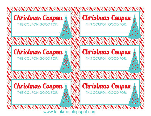 Last Minute Stocking Stuffer: Free Printable Christmas Coupons ...