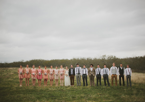 Outdoor Texas farm wedding: Ashley + Adam | Real Weddings | 100