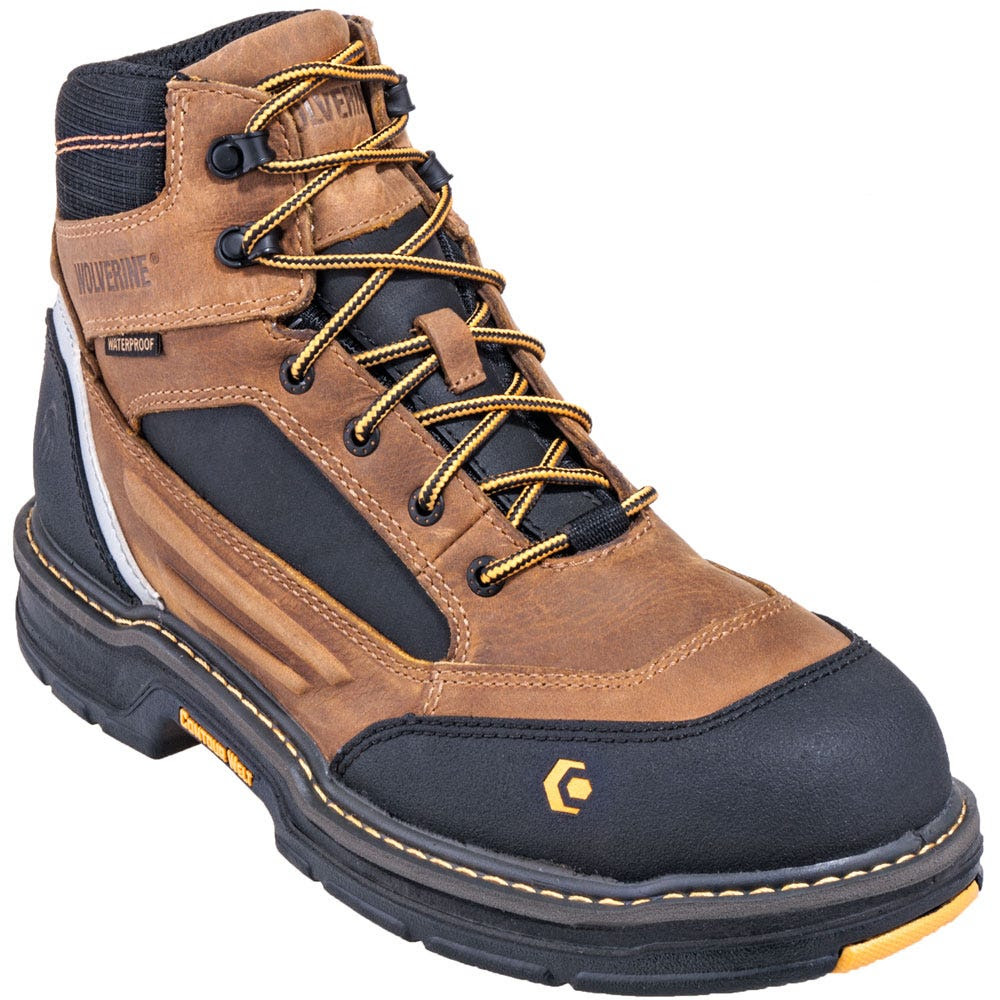 wolverine apprentice boots tan