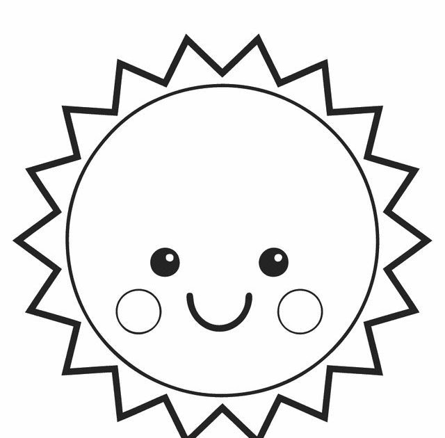 Free Spring Printable Coloring Pages Sun - Inerletboo