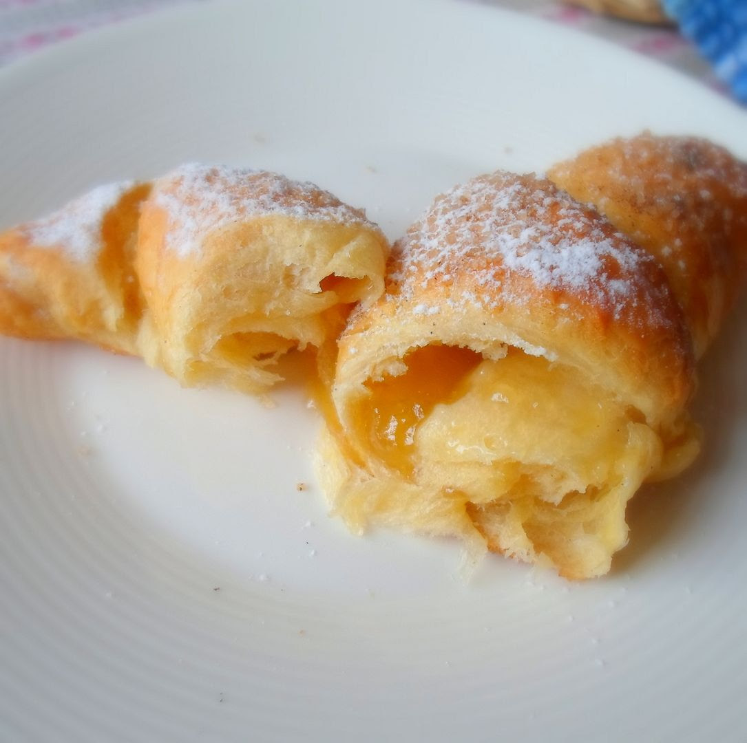 Lemon Filled Croissants Lemon Filled Croissants