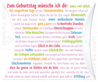 Zum Geburtstag Persönliche Worte