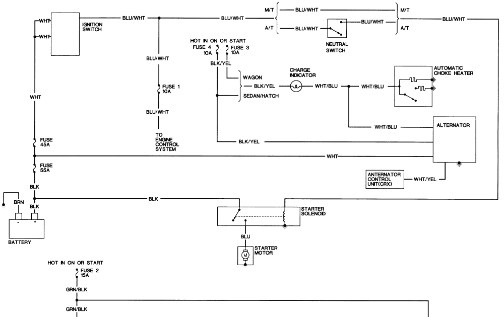 94 Honda Civic Wiring Diagram For Heat
