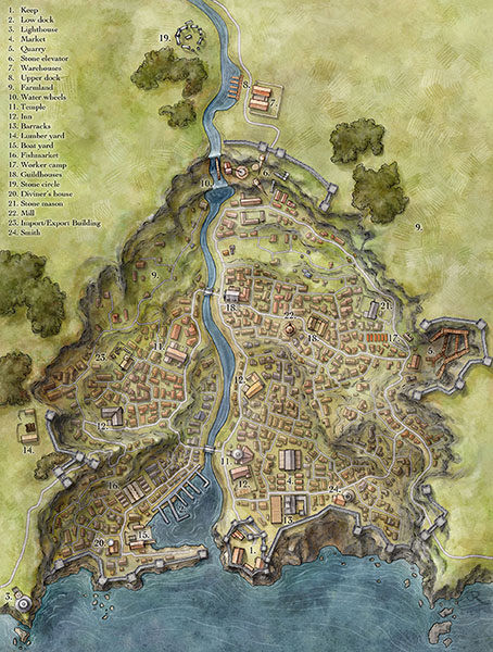 World Maps Library Complete Resources Dd Port Town Maps
