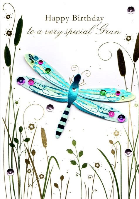 Special Gran Handmade Birthday Greeting Card Cards Special Gran Handmade Birthday Greeting Card Cards