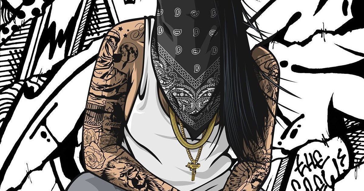 Gangster Cartoon Wallpaper - Pin On Chicano Art | bocewasuce