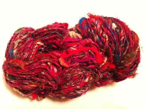 Pulled Silk Sari Single