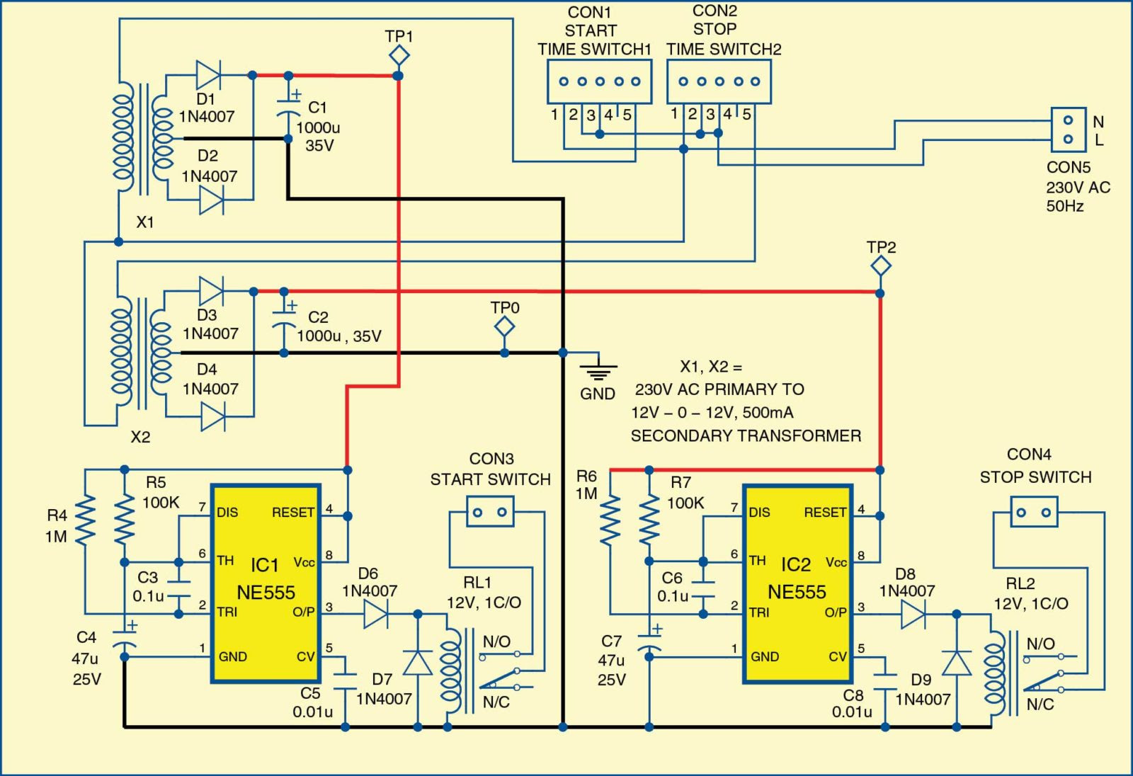 Draw Your Wiring   Cell Phone Motor Starter Controller