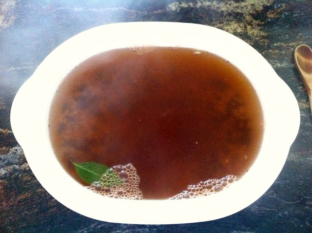 Boiled Water Added to Beans and Spices