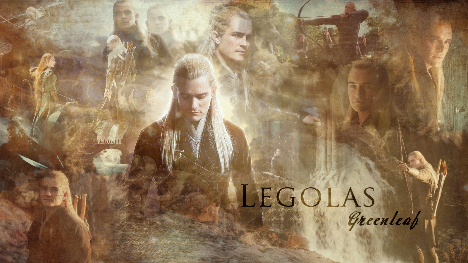 Orlando Bloom <b>Legolas</b> Wallpaper.