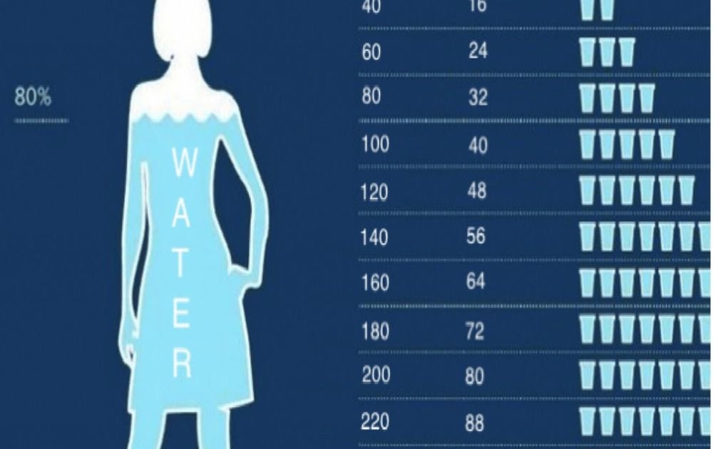 How Much Water A Day To Gain Weight - MUCHW