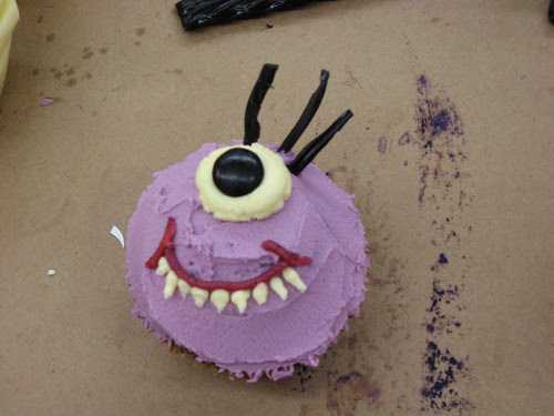 monster cupcake
